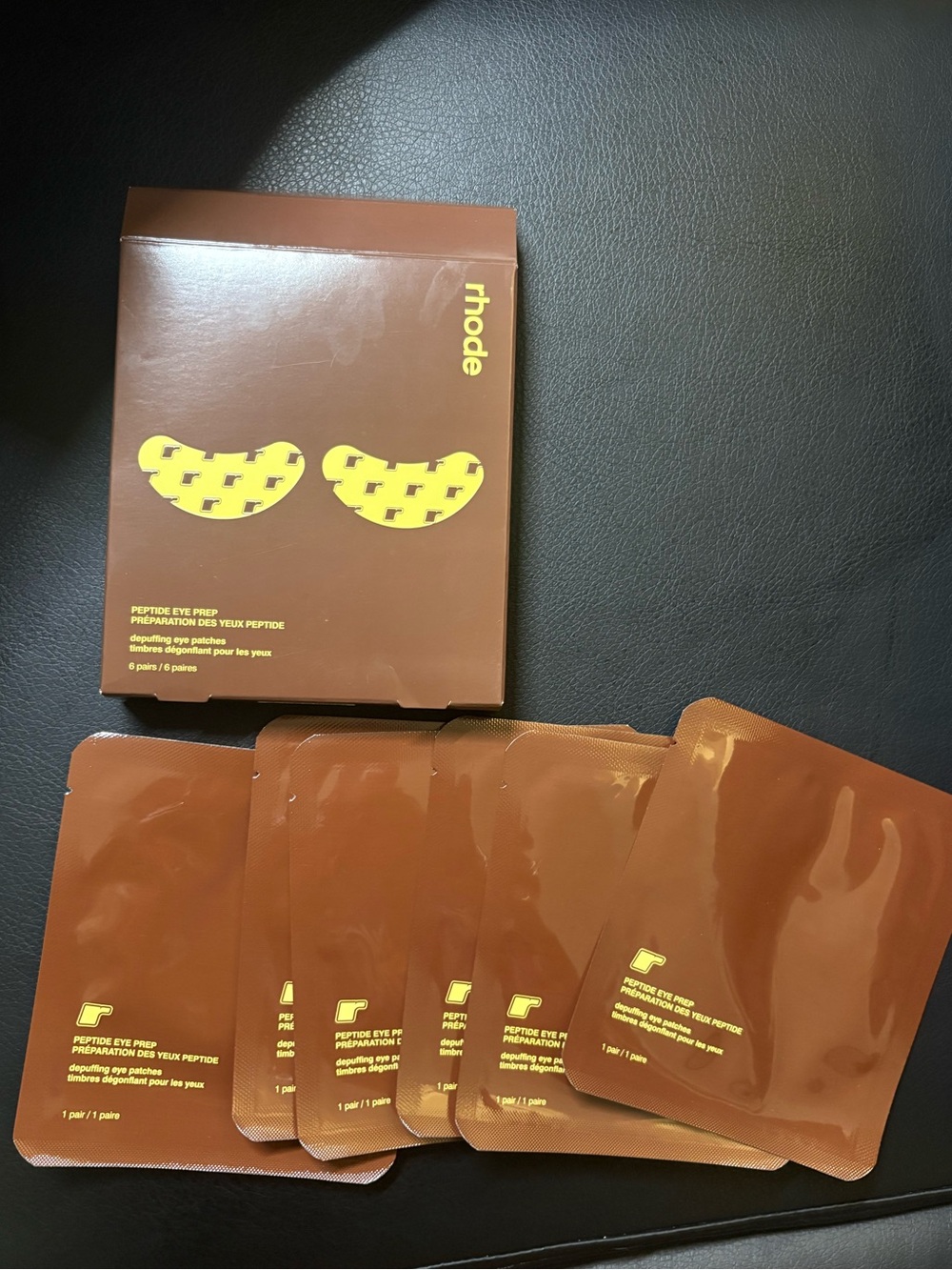 Rhode x The Biebers Banana Limited Edition Eye Patches! - Picture 2 of 2